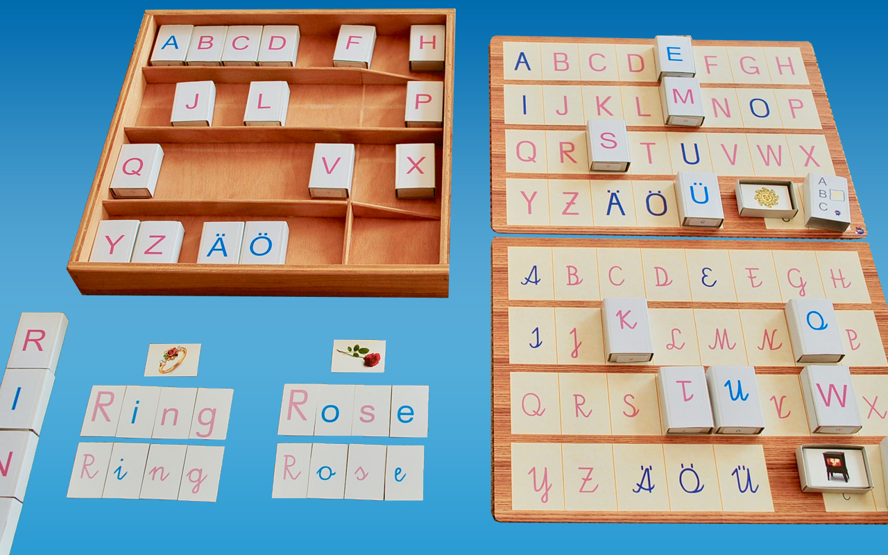 Schachtel Abc Lernmaterial Shop Bel Montessori